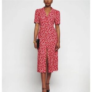 NWT NEW Reformation Wilde Dress in Jenna